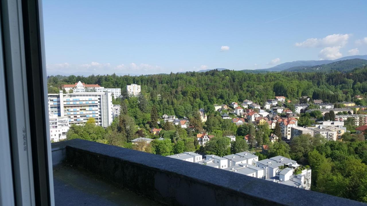 Bei Lkh Graz,1X Parkplatz,15 Stock! Apartman Kültér fotó
